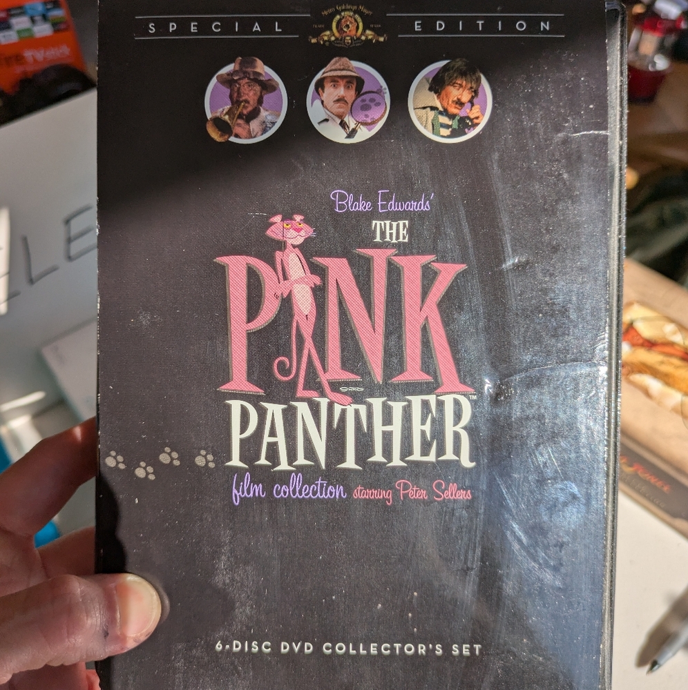 Pink Panther Box Set.  6 DVD's.